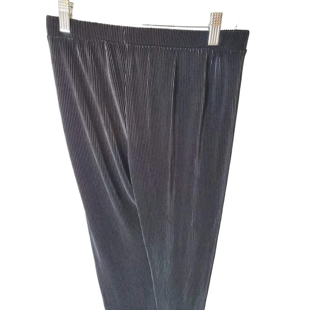 RO & DE Black Ribbed Pull-on Pants, NWOT< XS